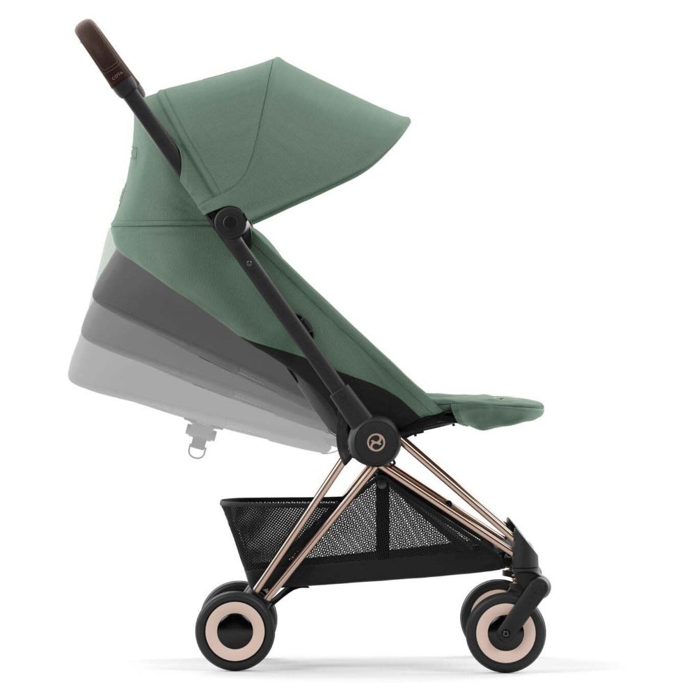 Duo Coya rose gold leaf green et Cloud G Cybex