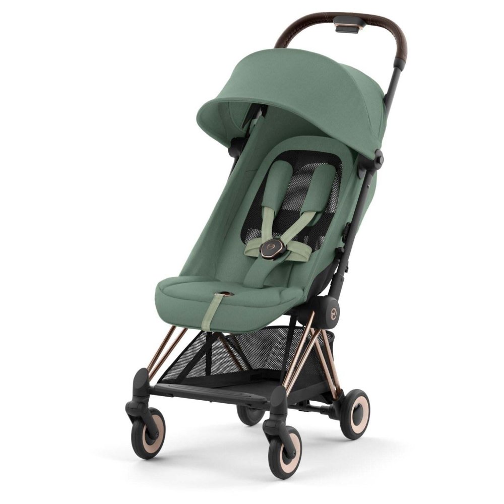 Duo Coya rose gold leaf green et Cloud G Cybex