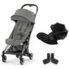 Duo Coya rose gold mirage grey et Cloud G Cybex