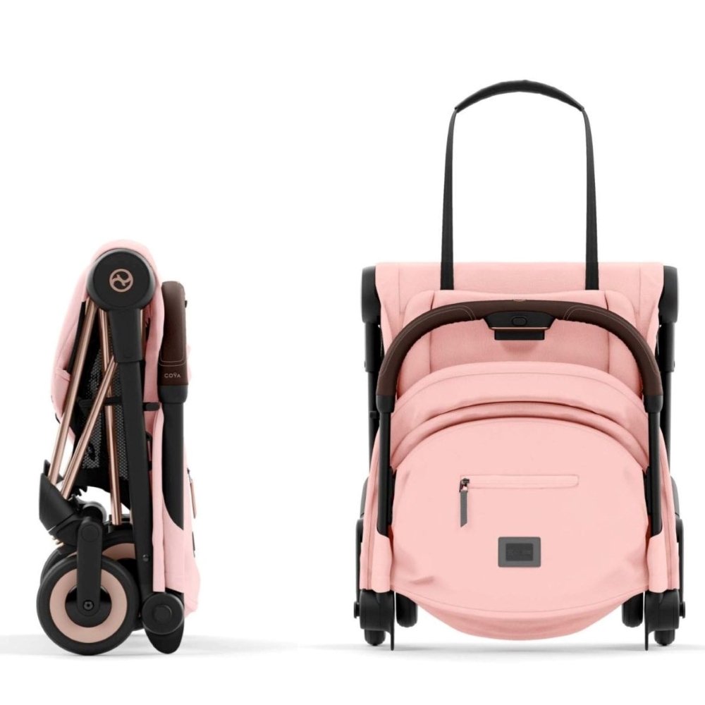 Duo Coya rose gold peach pink et Cloud G Cybex