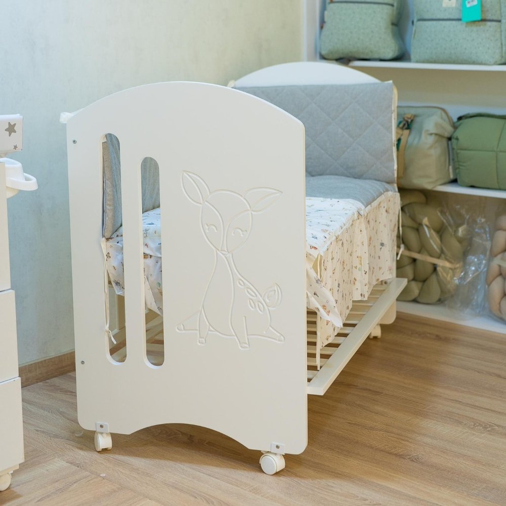 Lit bébé en bois Neusy 120*60 IKID