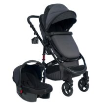 Poussette avec maxicosy noir gris Joell