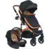 Poussette avec maxicosy noir gold Joell