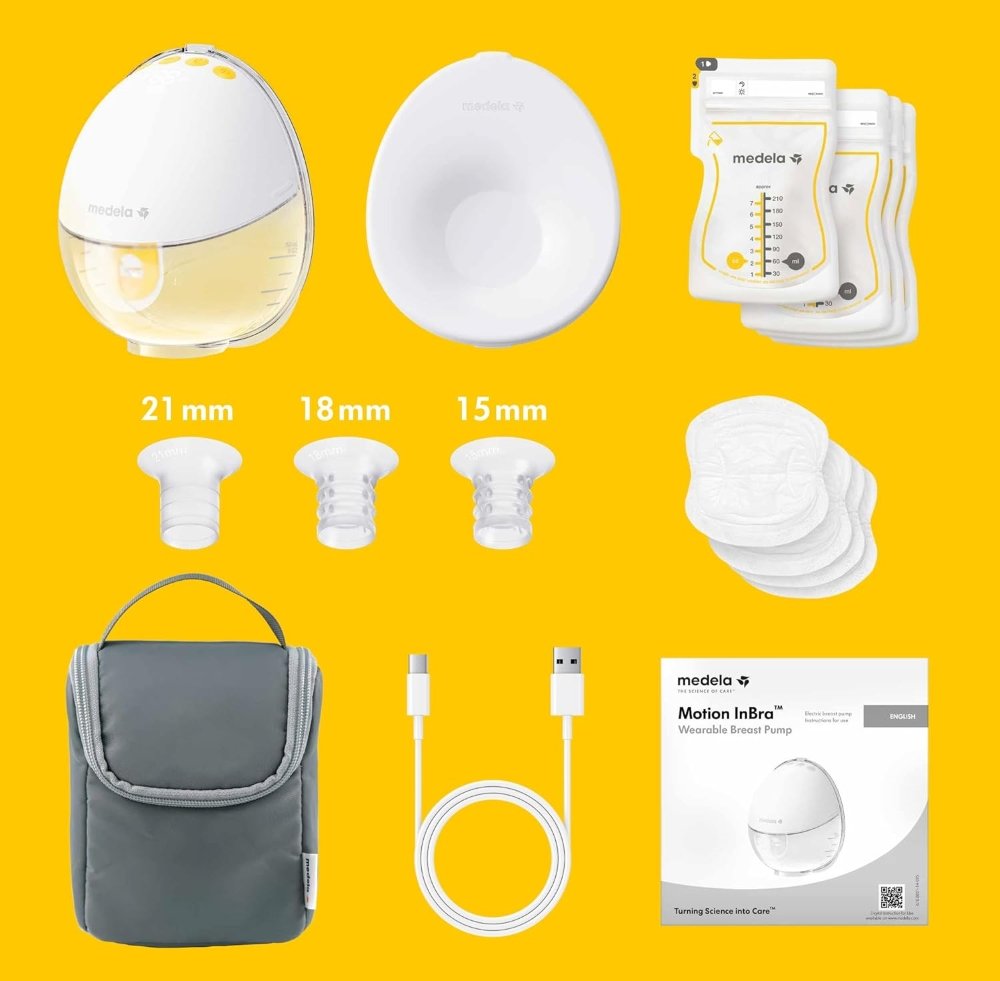 Tire-lait mains libres Motion Inbra 1 pompage Medela