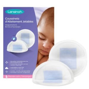 Coussinets d'allaitement jetables 60 unités Lansinoh