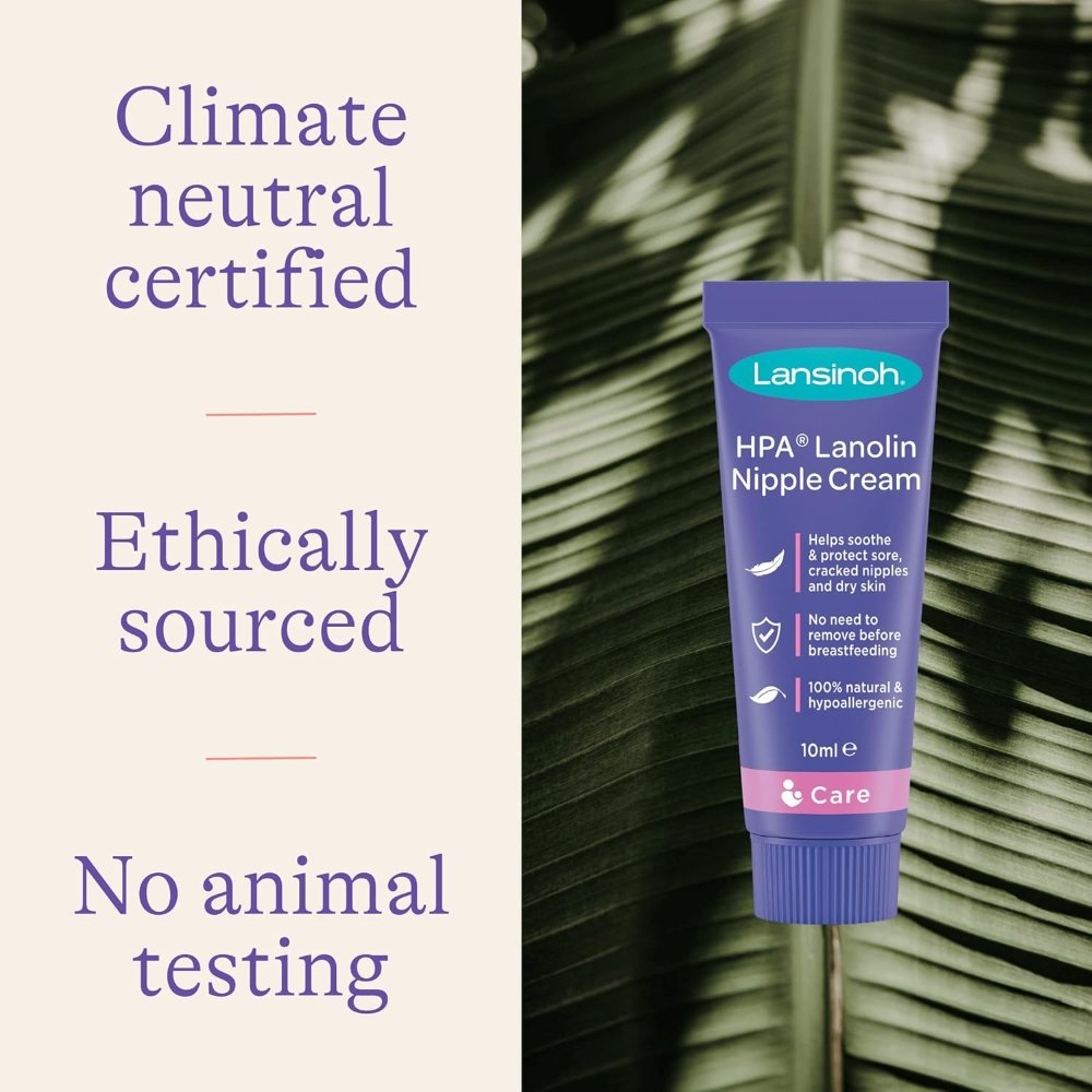 Crème mamelons Lanoline HPA 10ml Lansinoh