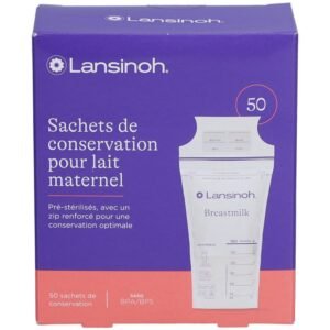 Sachets de conservation de lait maternel 50 unités Lansinoh
