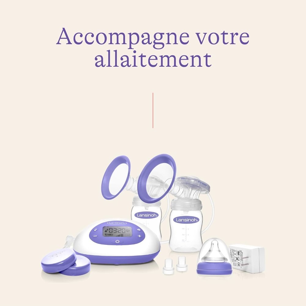 tire-lait-électrique-double-lansinoh-4 Tire-lait électrique double Lansinoh