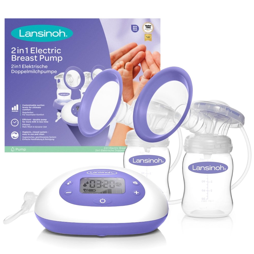 tire-lait-électrique-double-lansinoh Tire-lait électrique double Lansinoh