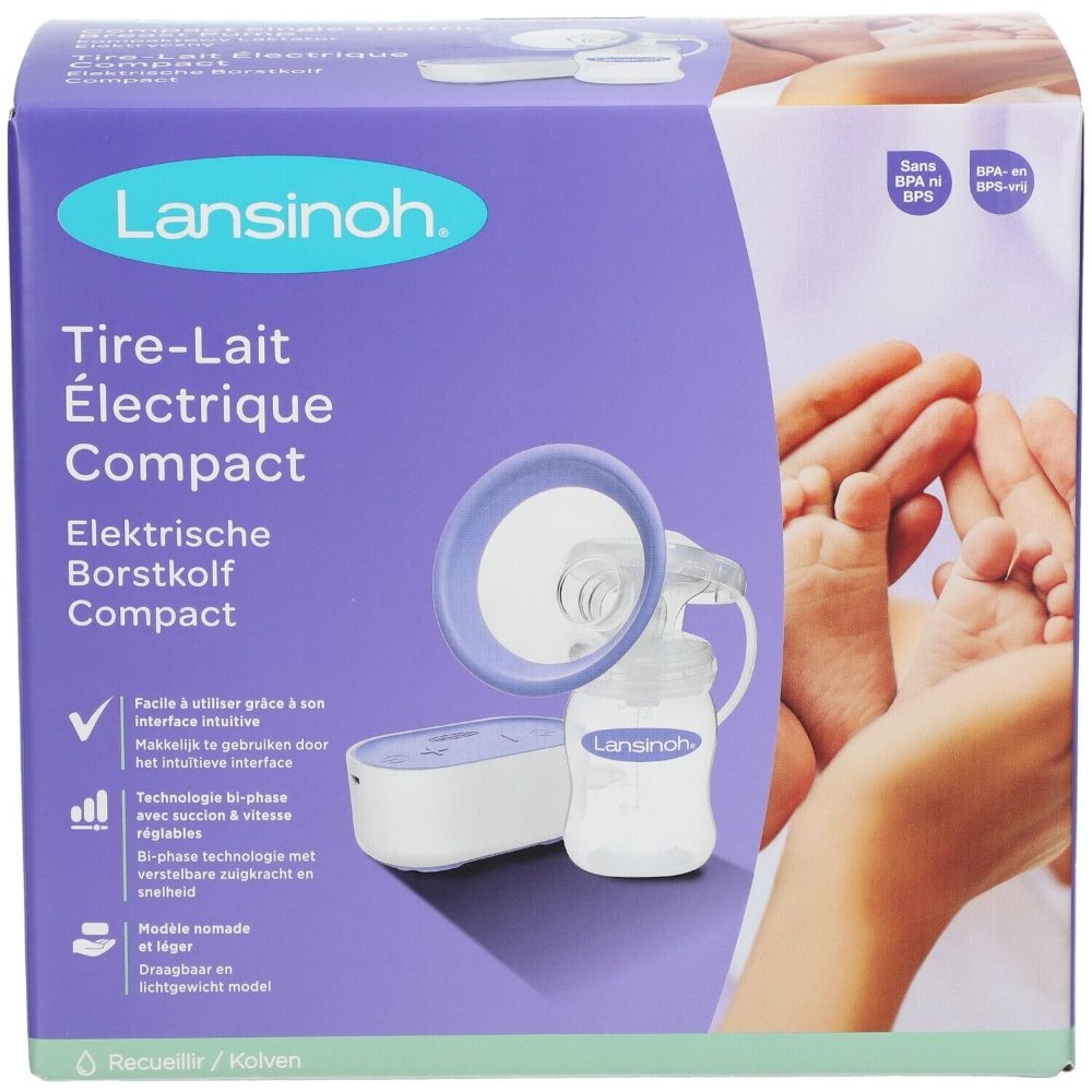tire-lait-électrique-simple-lansinoh-2 Tire-lait électrique simple Lansinoh