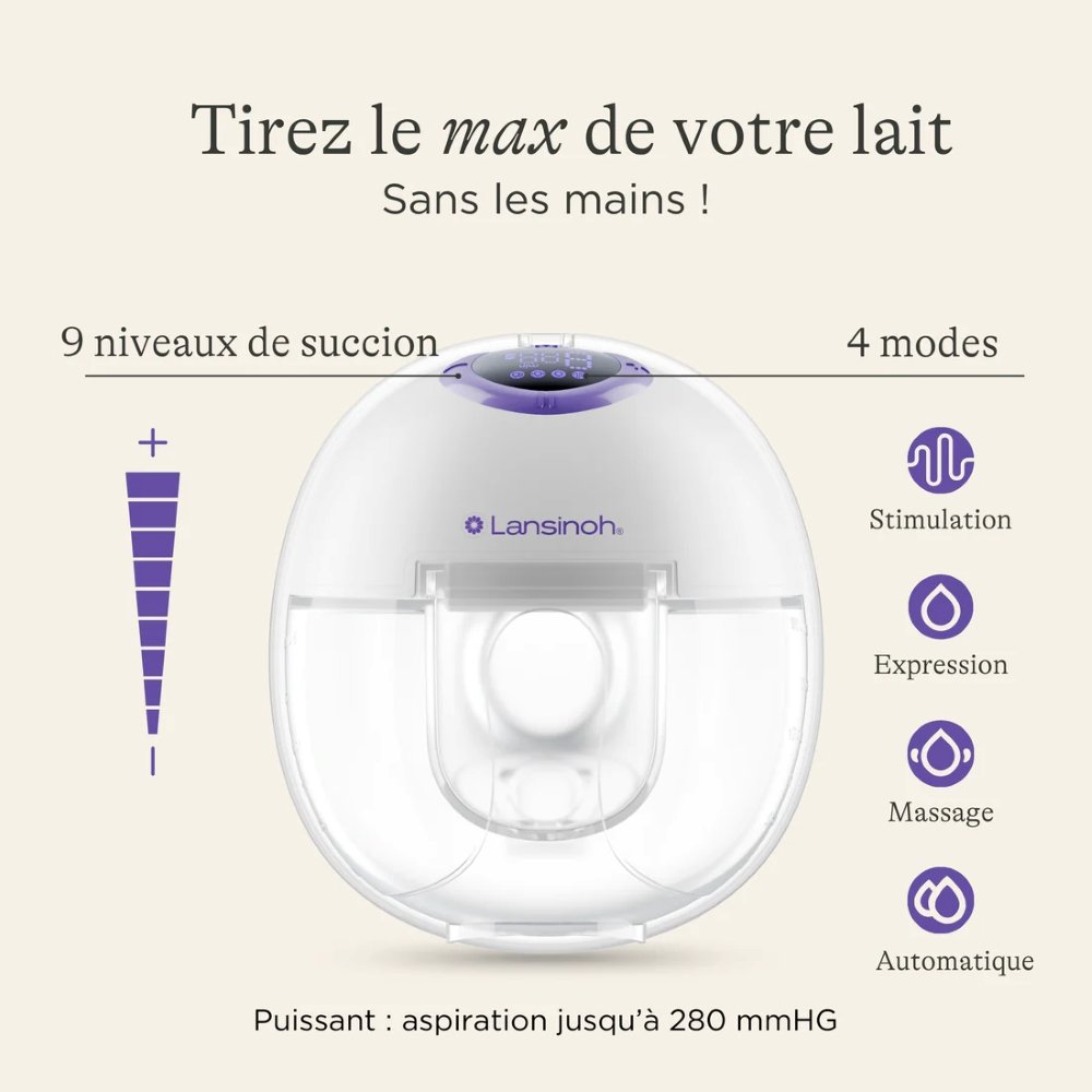 tire-lait-mains-libres-simple-lansinoh-7 Tire-lait mains libres double Lansinoh