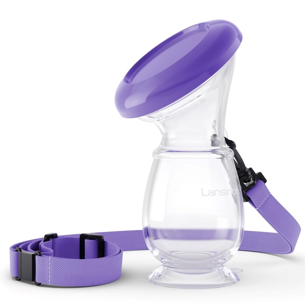 Tire-lait silicone / recueil lait Lansinoh