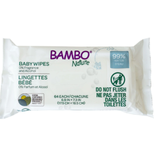 Lingettes bébé 64 unités Bambo Nature