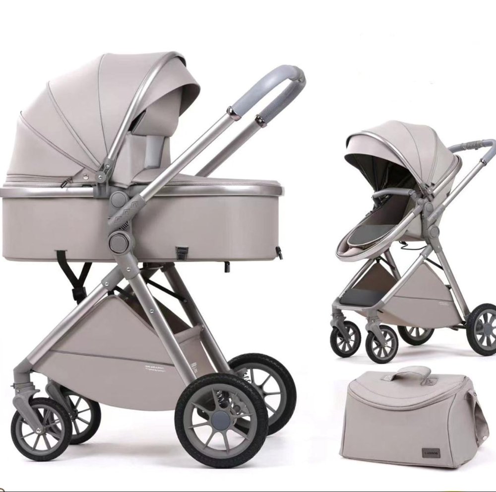 Poussette avec maxicosy Gris V8 Kidilo