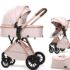 Poussette avec maxicosy Khaki V8 Kidilo
