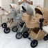 Poussette avec maxicosy Khaki V8 Kidilo