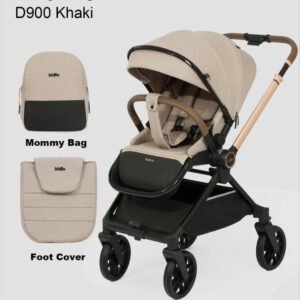 Poussette réversible premium Beige D900 Kidilo
