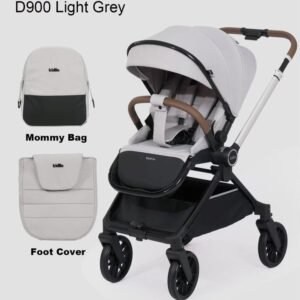 Poussette réversible premium Gris D900 Kidilo