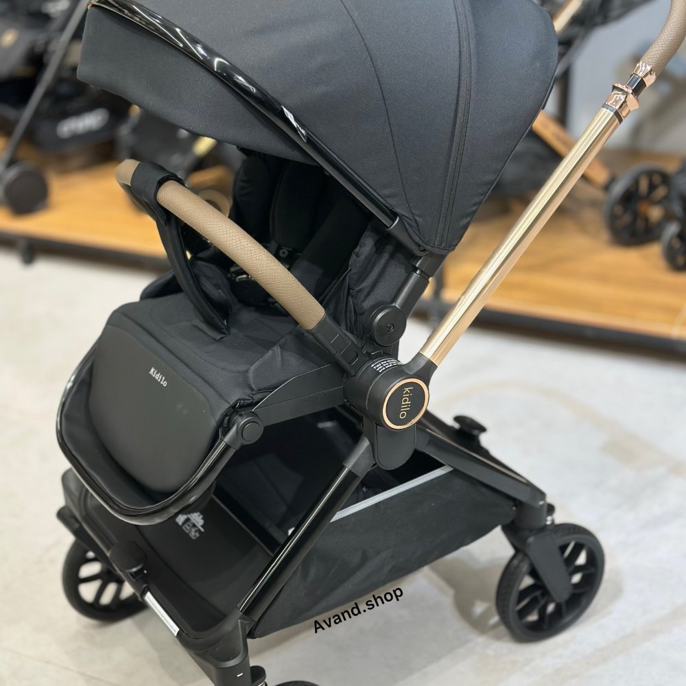 Poussette réversible premium Beige D900 Kidilo