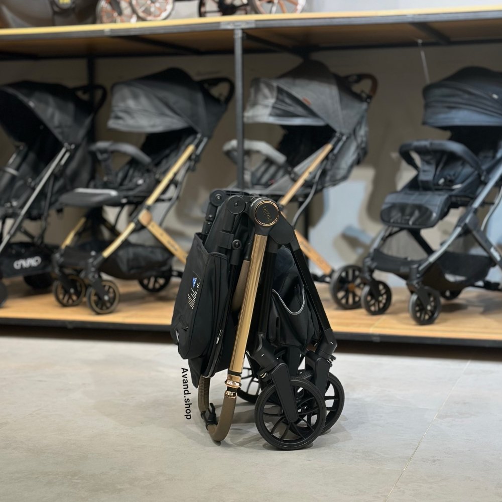 Poussette réversible premium Noir D900 Kidilo