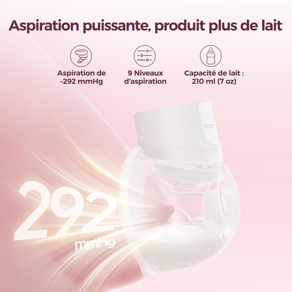 tire-lait-S12-pro-quick-double-momcozy-3 Tire-lait mains libres S12 Pro Quick double Momcozy