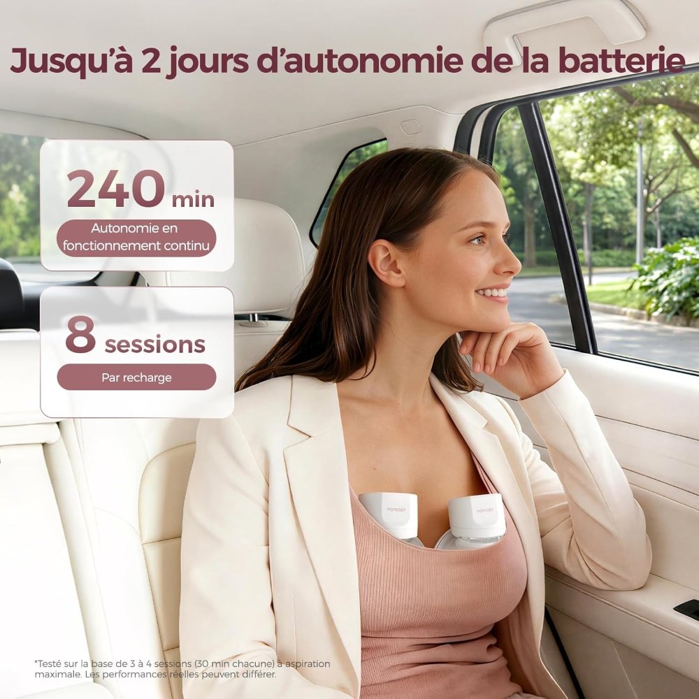 tire-lait-S12-pro-quick-double-momcozy-4 Tire-lait mains libres S12 Pro Quick double Momcozy