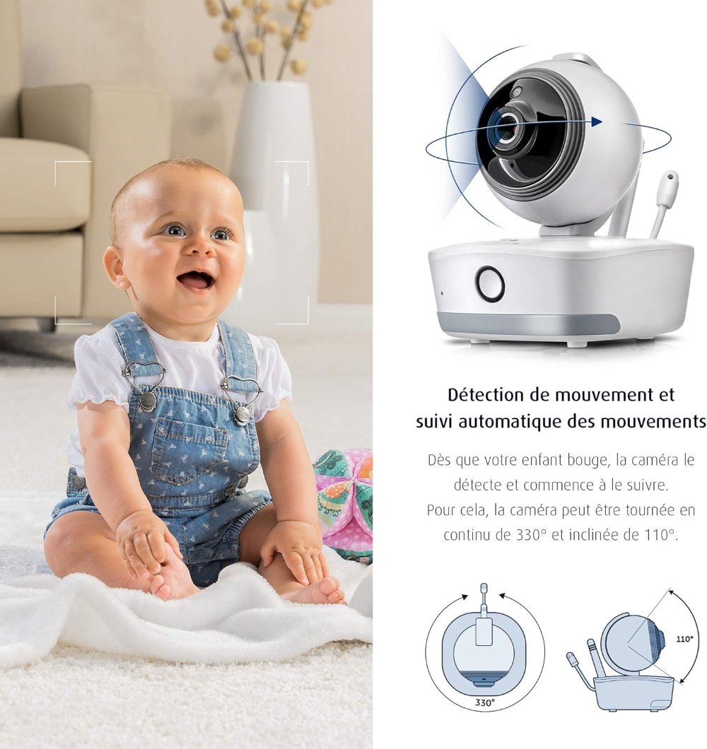 Babyphone vidéo Babycam XL Reer