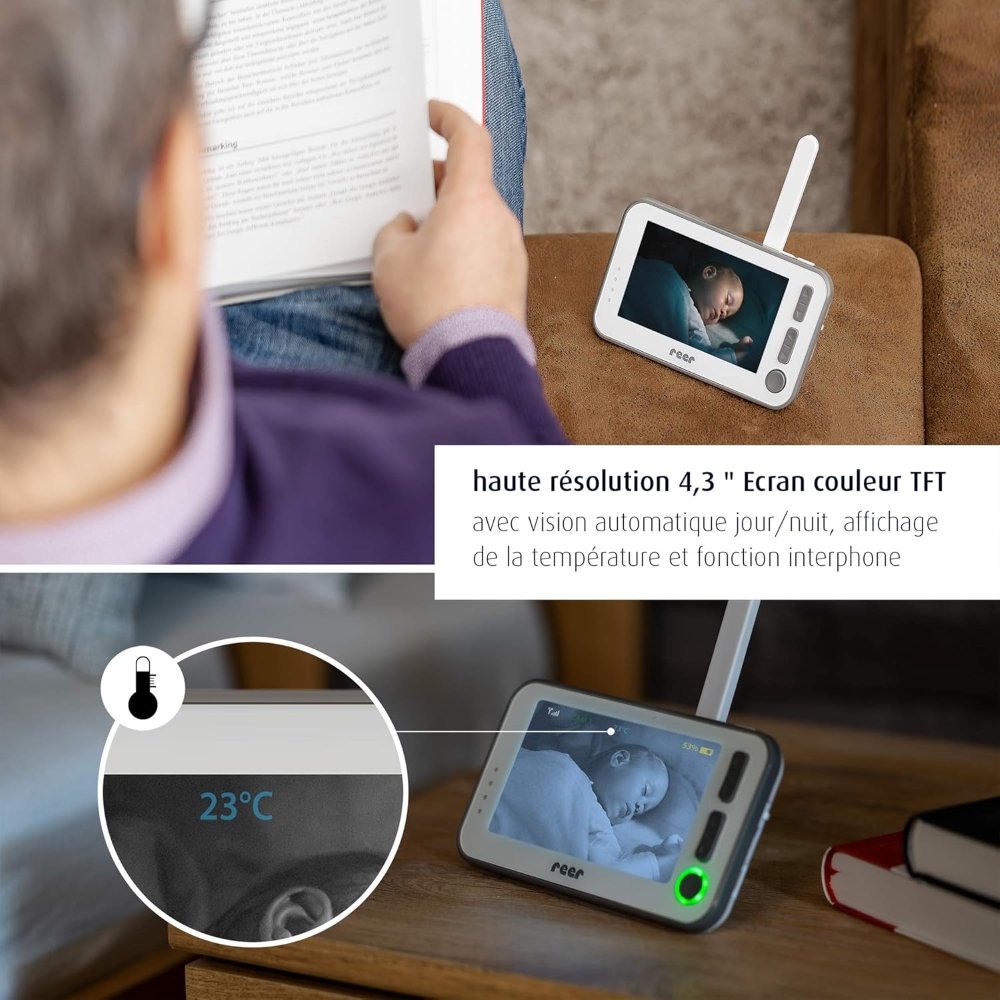 Babyphone vidéo Babycam XL Reer