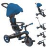 Tricycle Explorer 4en1 bleu Globber