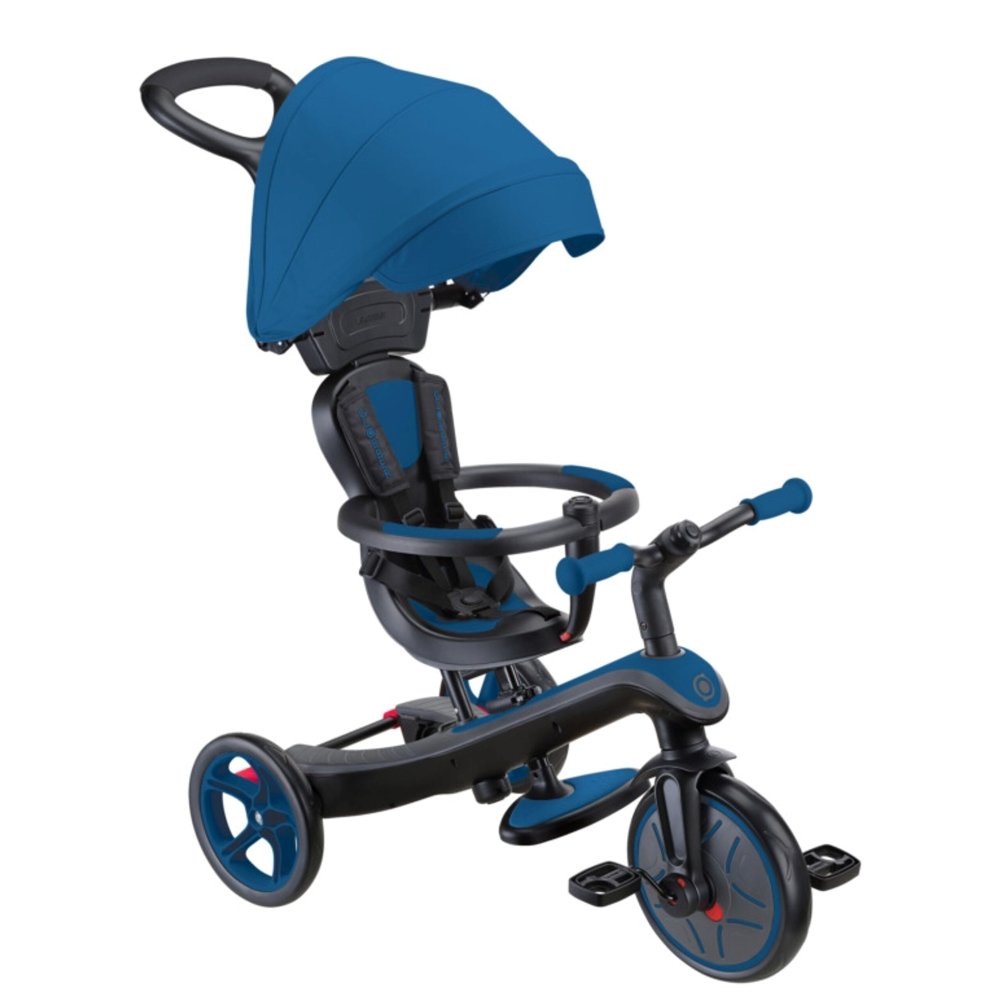 Tricycle Explorer 4en1 bleu Globber