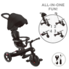 Tricycle Explorer 4en1 noir Globber