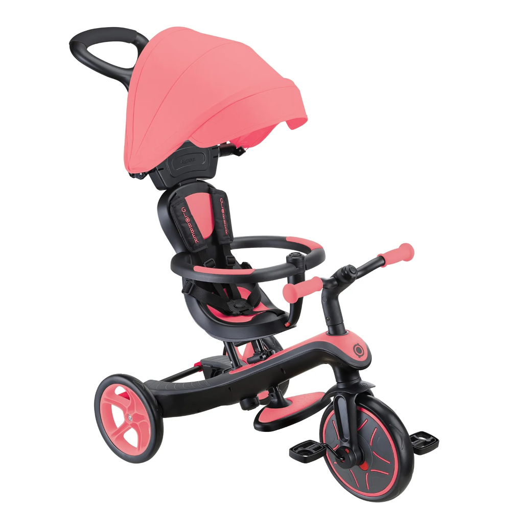 Tricycle Explorer 4en1 rose Globber