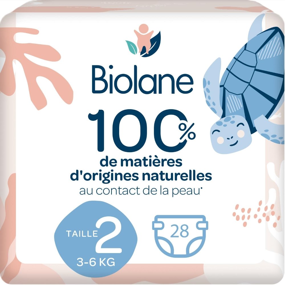 couches-naturelles-3-6-Kg-taille-2-28-unités-biolane-1 Couches naturelles 3-6 Kg taille 2 28 unités Biolane