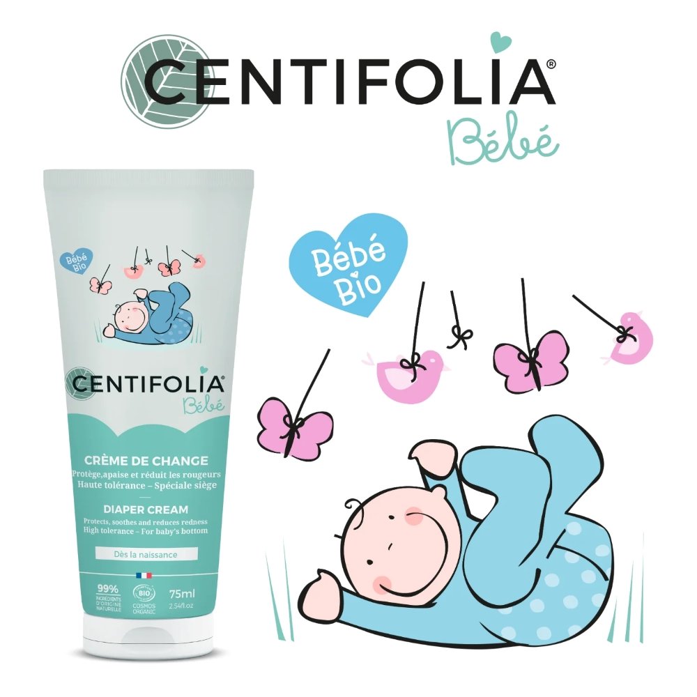 Crème de change bébé 75ml Centifolia
