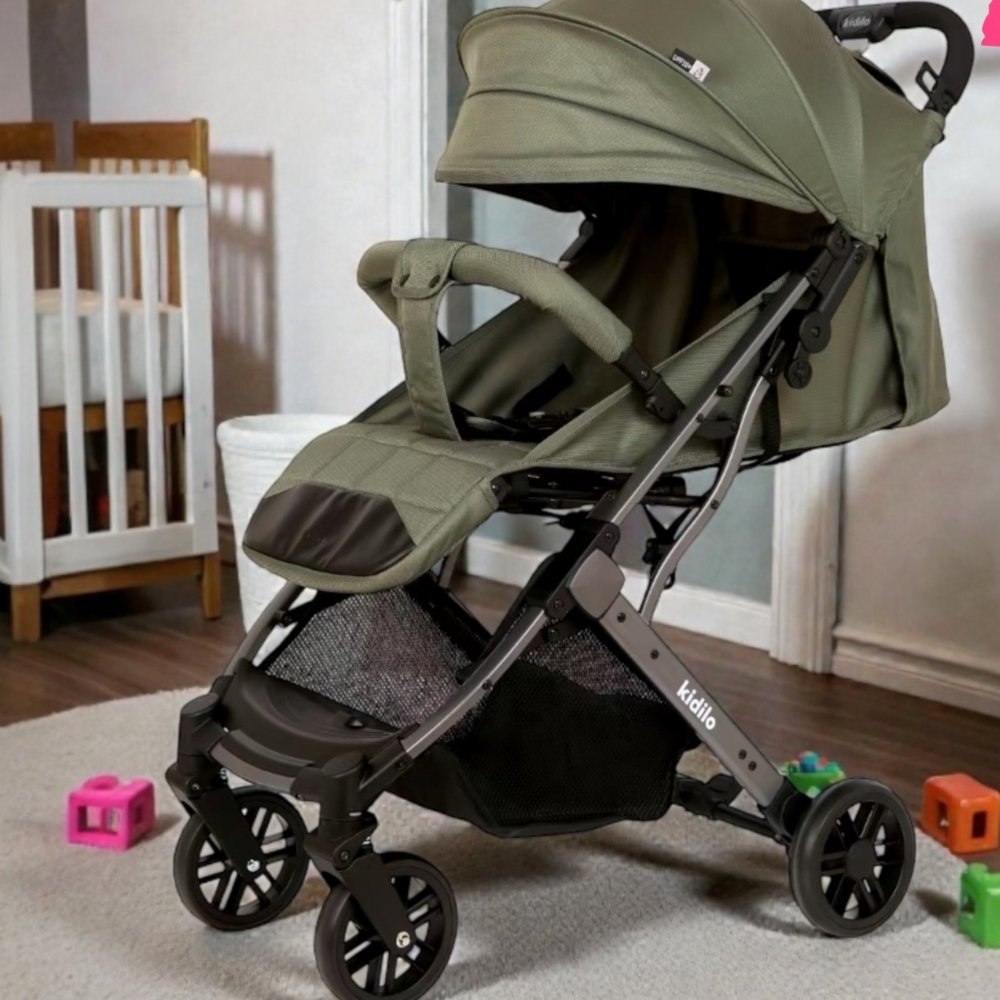 Poussette légère cabine K8pro vert Kidilo
