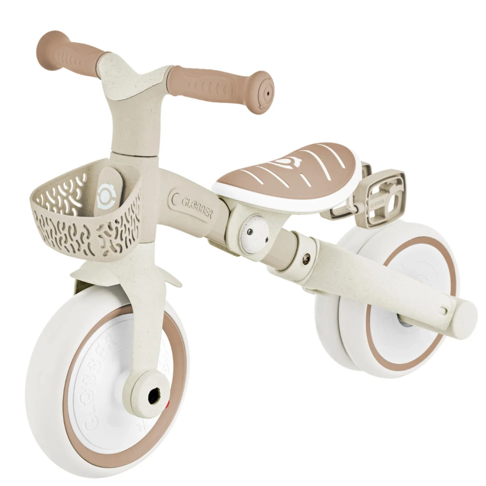 Tricycle d'apprentissage 3en1 beige Globber
