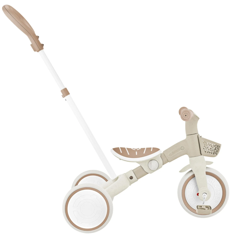 Tricycle d'apprentissage 3en1 beige Globber