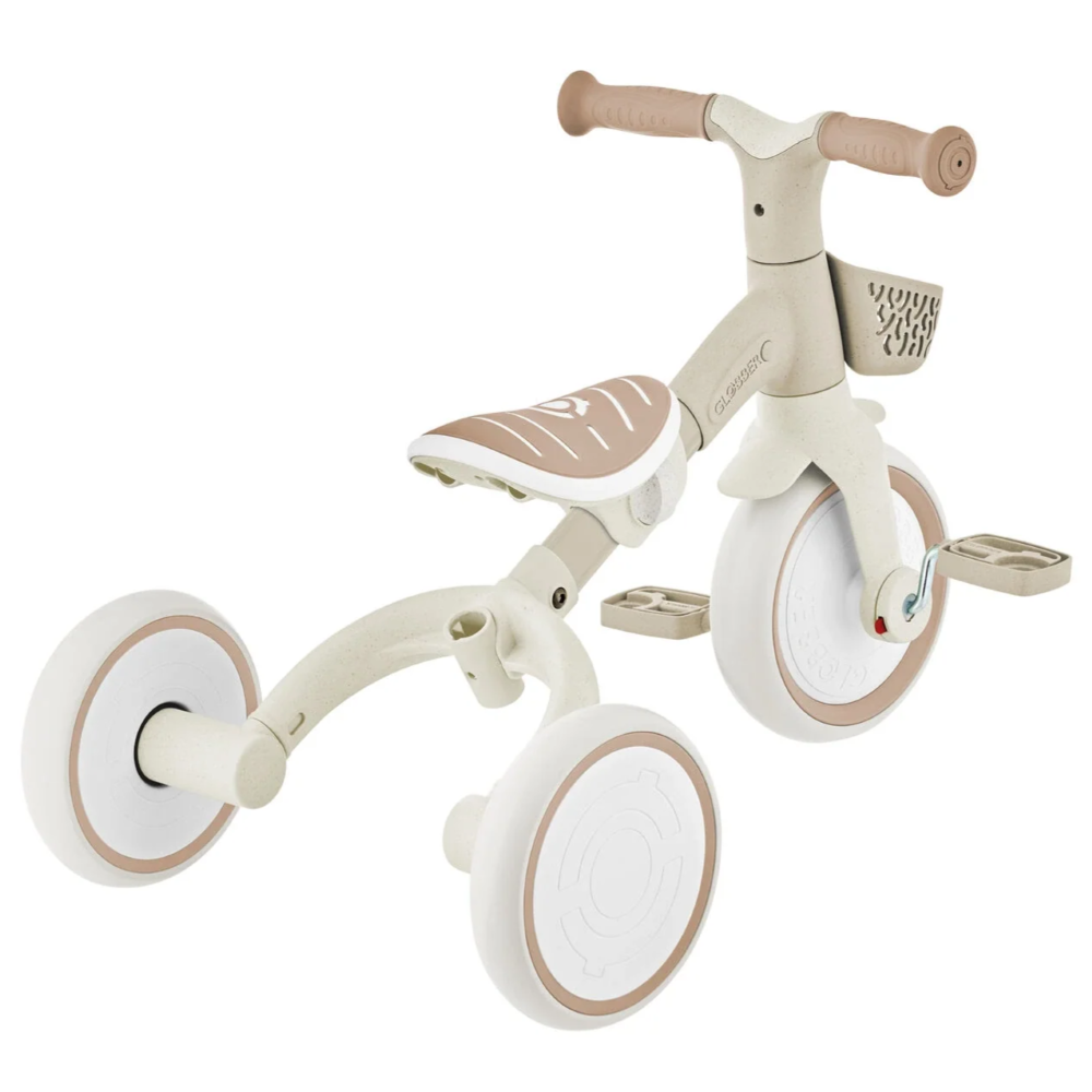 Tricycle d'apprentissage 3en1 beige Globber