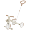Tricycle d'apprentissage 3en1 beige Globber