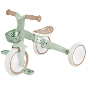 Tricycle d'apprentissage 3en1 vert Globber