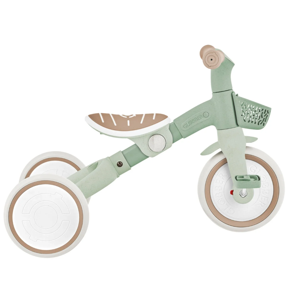 Tricycle d'apprentissage 3en1 vert Globber