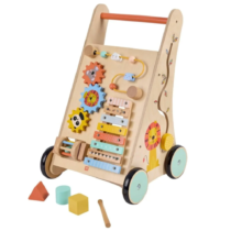 Trotteur d'activités jungle en bois Eurekakids