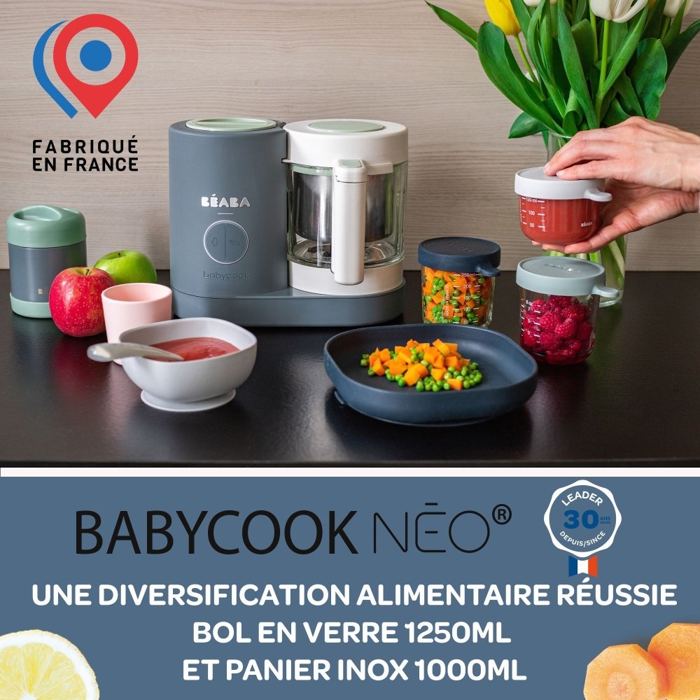 Robot Béaba Néo gris 6en1