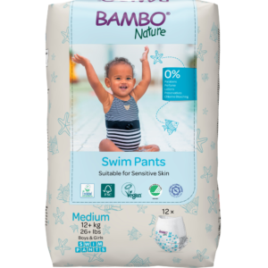 Couches de bain Bambo Nature Taille M +12 Kg 12 unités