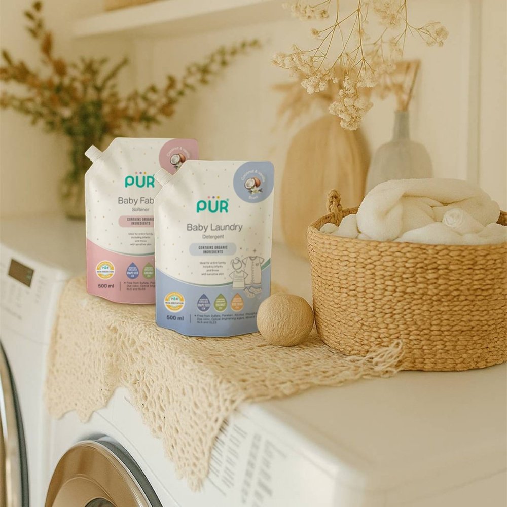 Liquide lessive 500ml vanille et noix de coco Pur