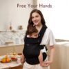 Porte bébé Momcozy en coton PureHug