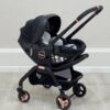 Poussette et maxicosy 2en1 noir S366 Kidilo