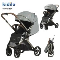 Poussette réversible gris 6600 Kidilo
