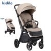 Poussette valise compacte beige C5F Kidilo