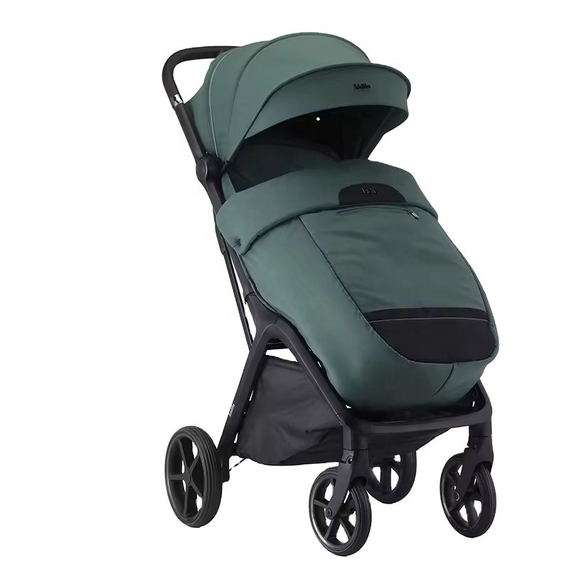 Poussette valise compacte kaki C5F Kidilo